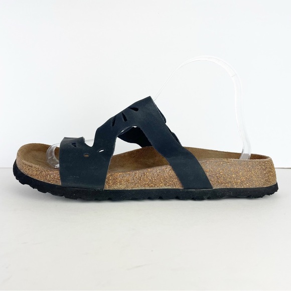 Birkenstock Betula Zara Black Floral Cutout Boho Sandals EU 41 - Picture 8 of 11